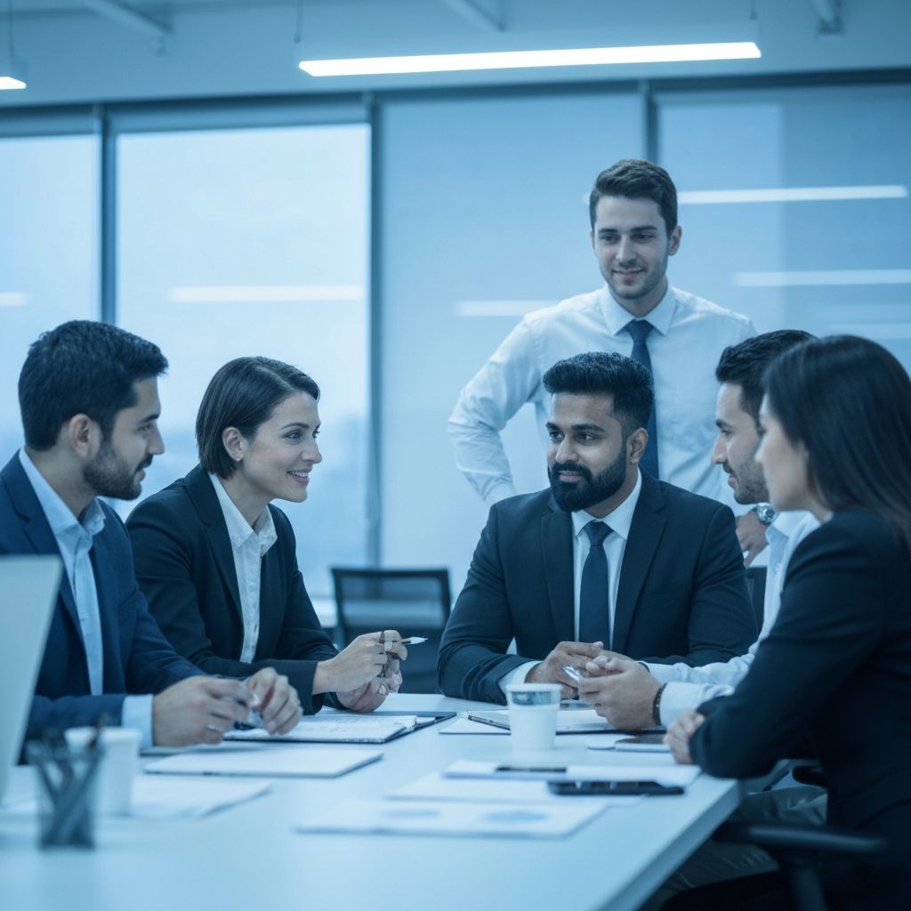 Professional business team